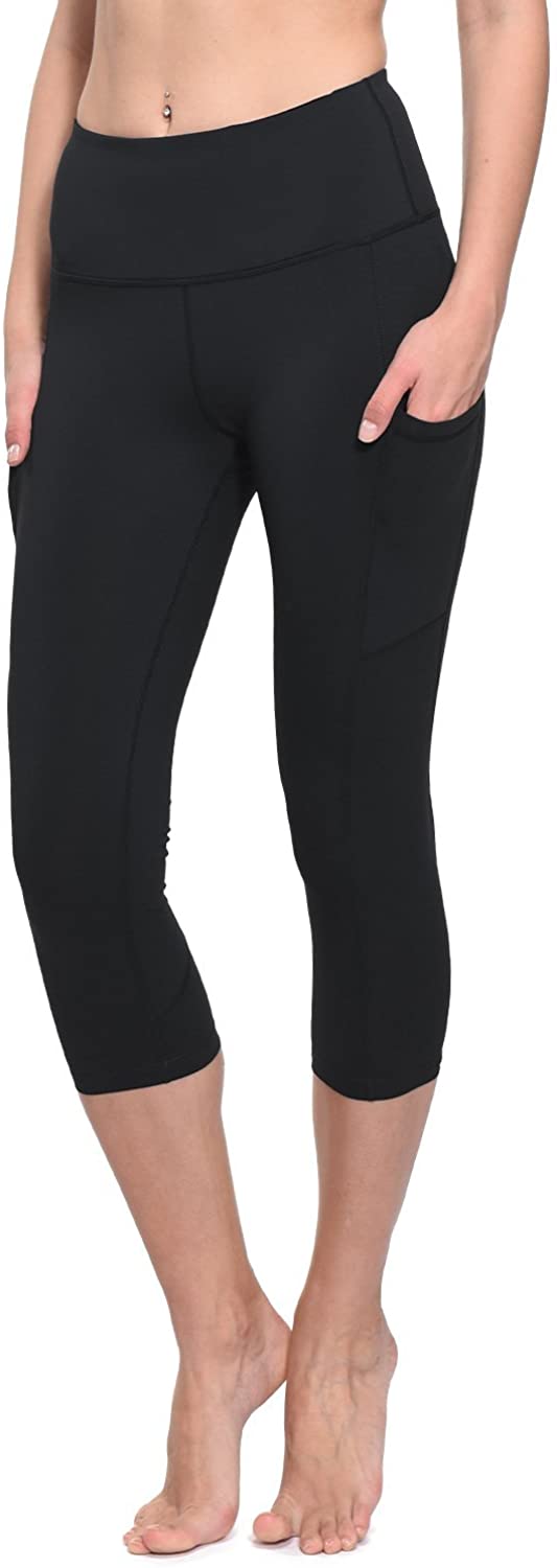 Buy BALEAF Women's Workout Leggings High Waisted Capri Yoga Pants