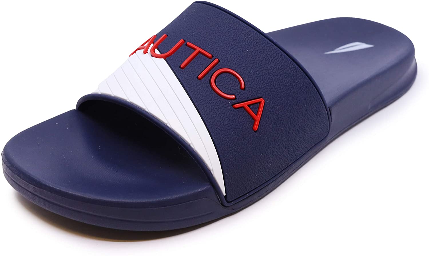 Nautica Mens Athletic Slide Comfort Sandal