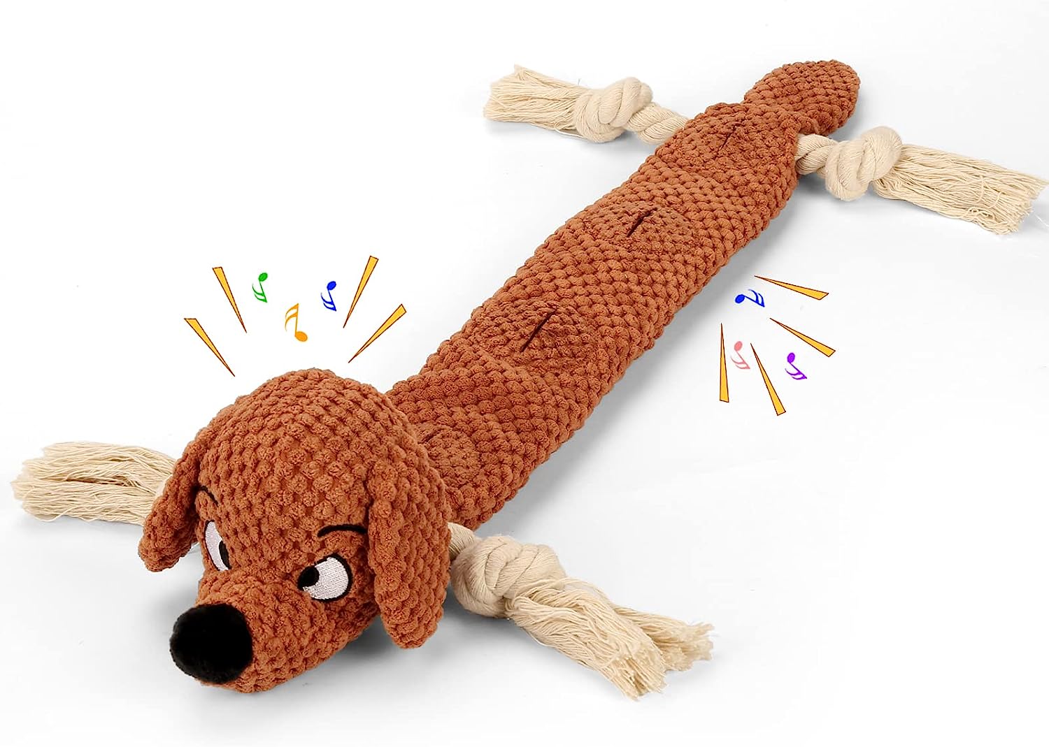 Letsmeet Squeak Dog Toys Stress Release Game for Boredom, Dog