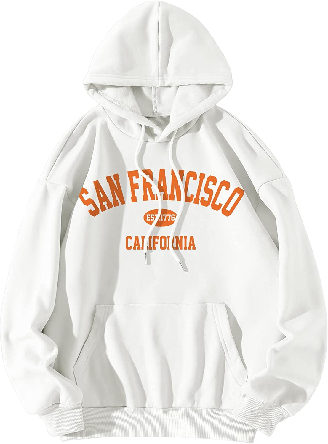 SOLY HUX Women Casual Fashion California Hoodie Los Angeles