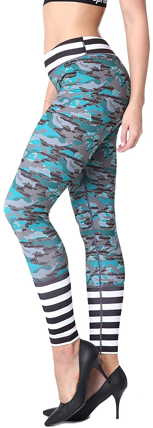 thumbnail 20  - Truity Women&#039;s Workout Yoga Leggings with Tummy Control Stretch Athletic Gym Pan