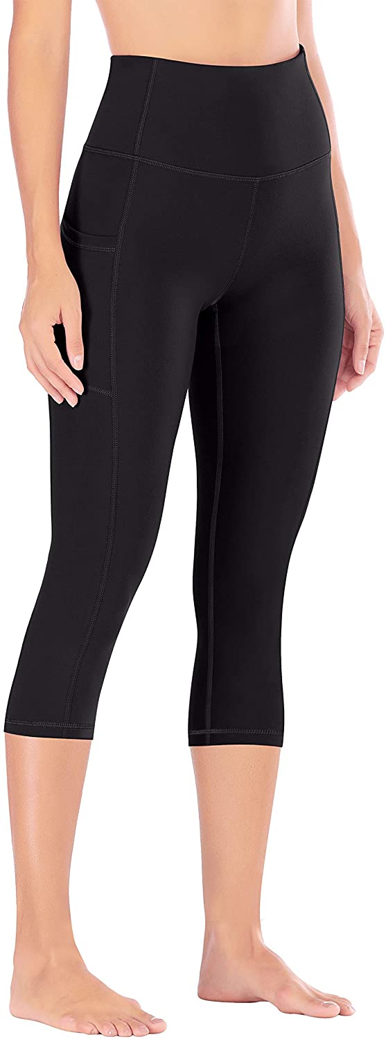 Ewedoos Womens Yoga Pants with Pockets Capri Leggings for Women Tummy  Control Workout Leggings Compression Capris Pants at  Women's Clothing  store