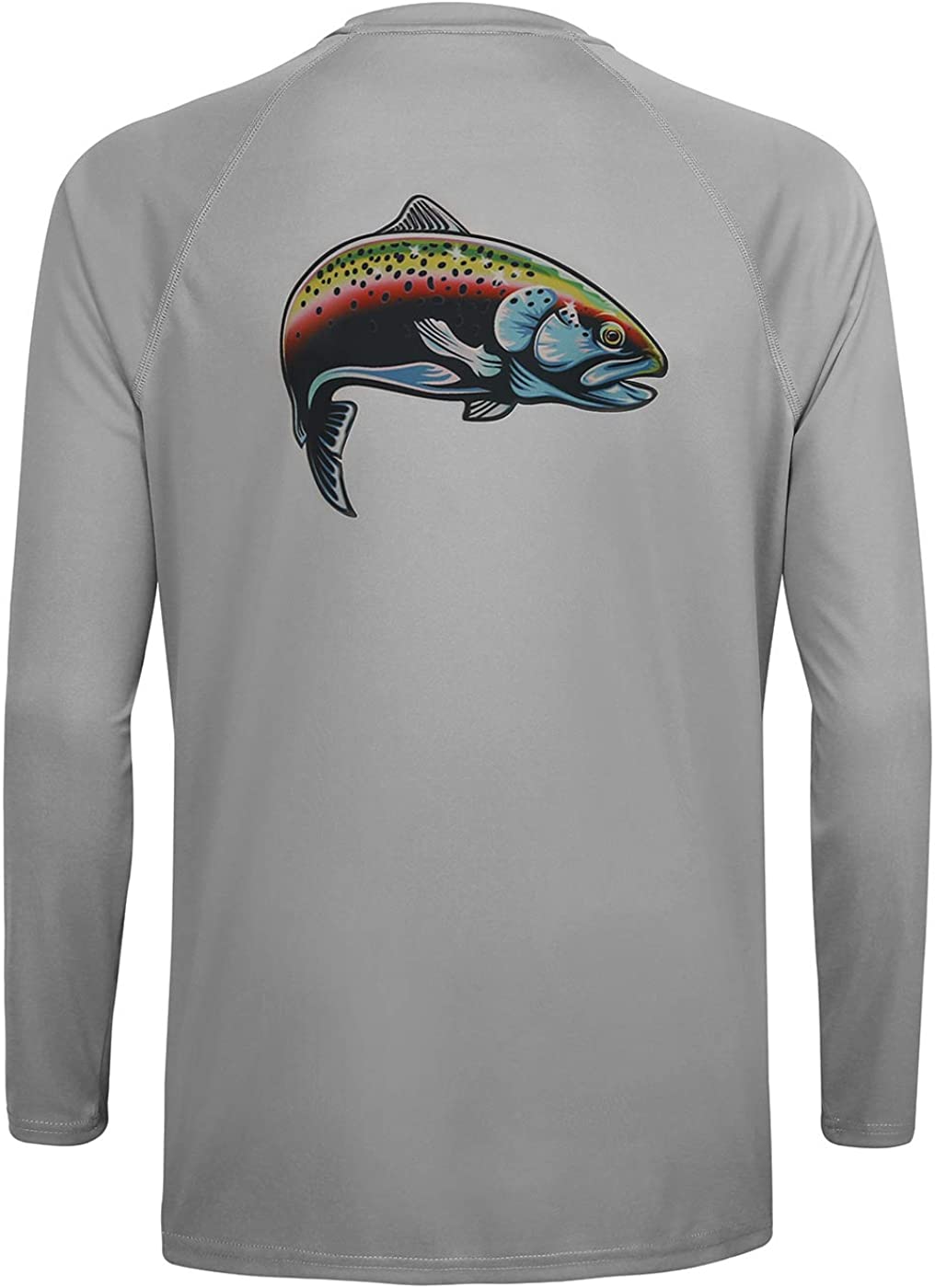 Savage Angler Salt Series Speckled Trout Men's Long Sleeve Performance  Fishing Shirt