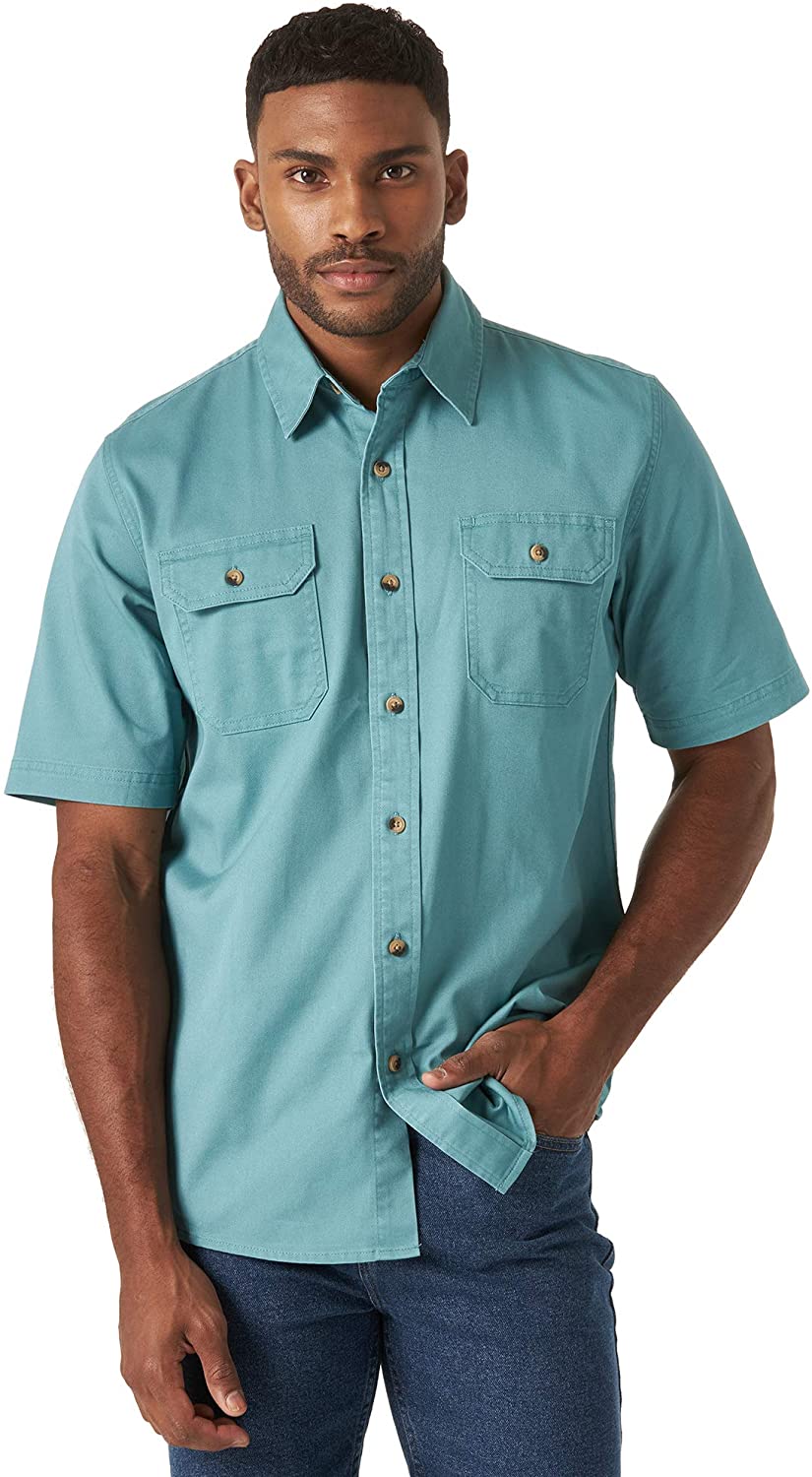 Wrangler Authentics Men s Weather Anything Short Sleeve Woven