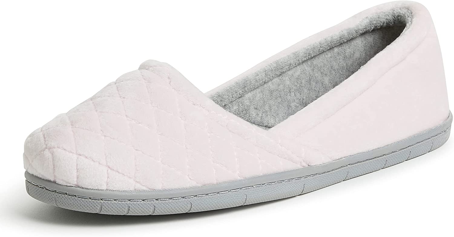 women's katie microfiber velour espadrille slipper