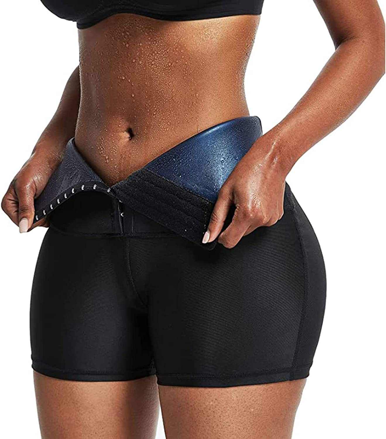 Chiccall High Waist Tummy Control Leggings for Women Waist Trainer Corset  Compression Seamless Buckle Yoga Pants on Clearance