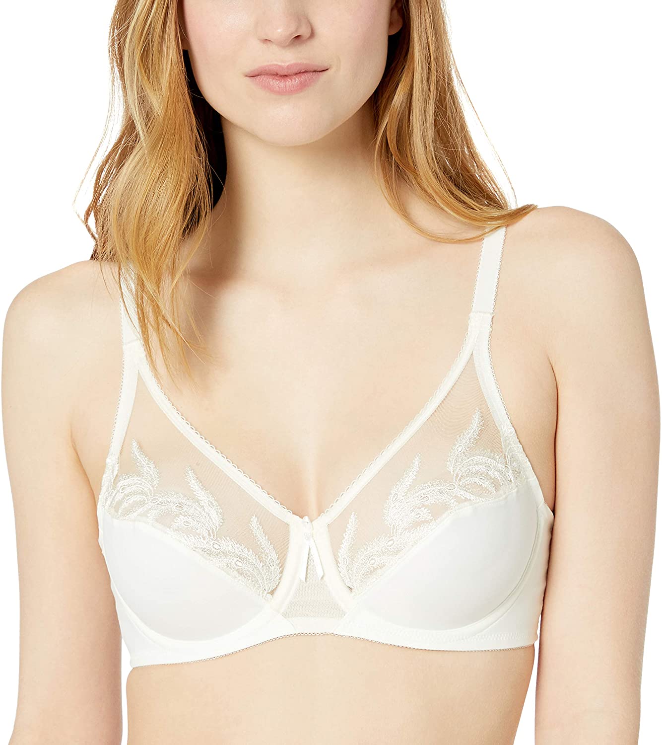 Wacoal Womens Feather Embroidery Underwire Bra Ebay 