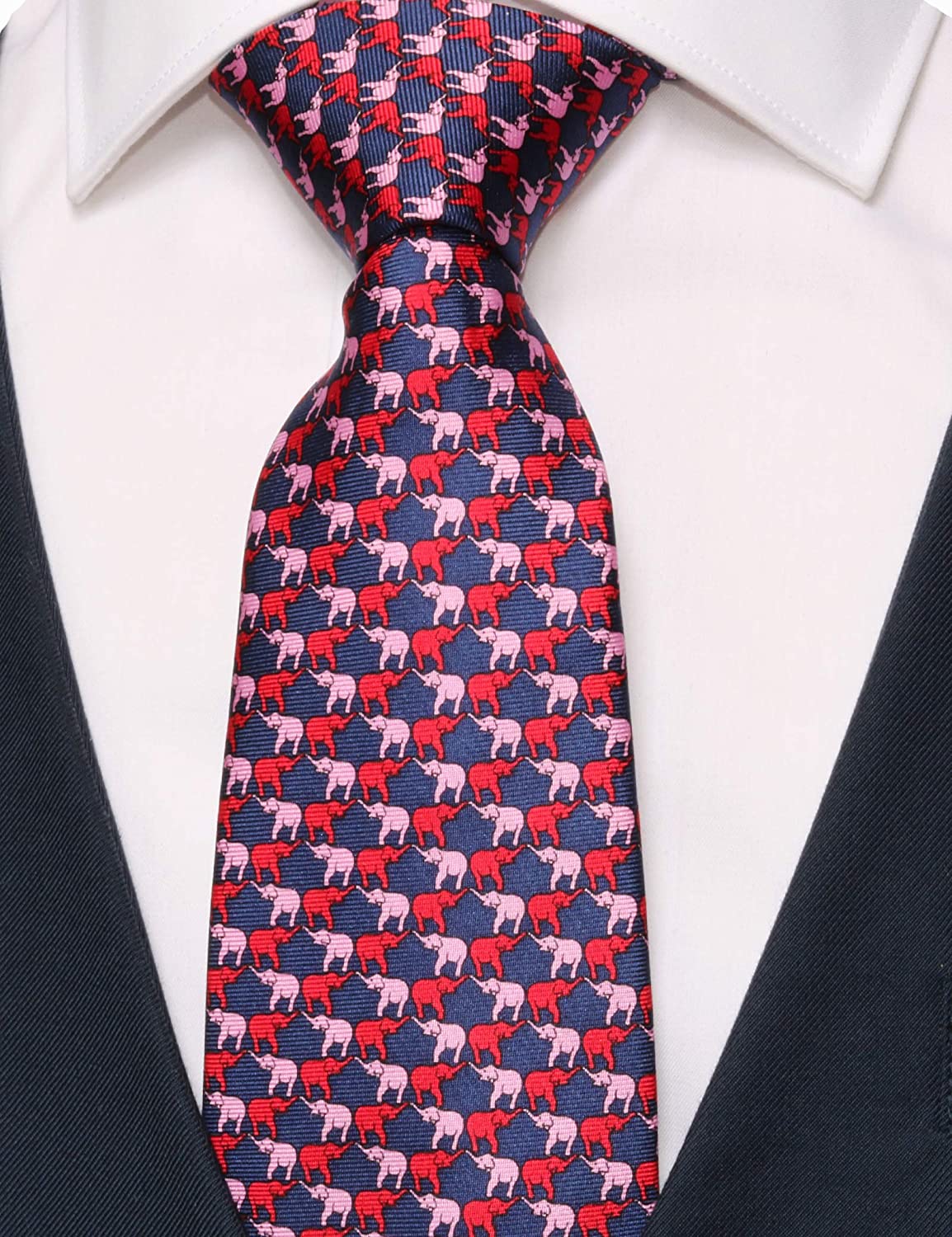 100% Silk Ties for Men Handmade Neckties with Animal Printed Patterns+Gift  box … | eBay