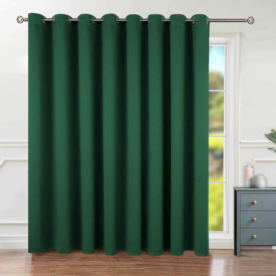 BGment Privacy Blackout Curtains for Sliding Glass Door, Grommet