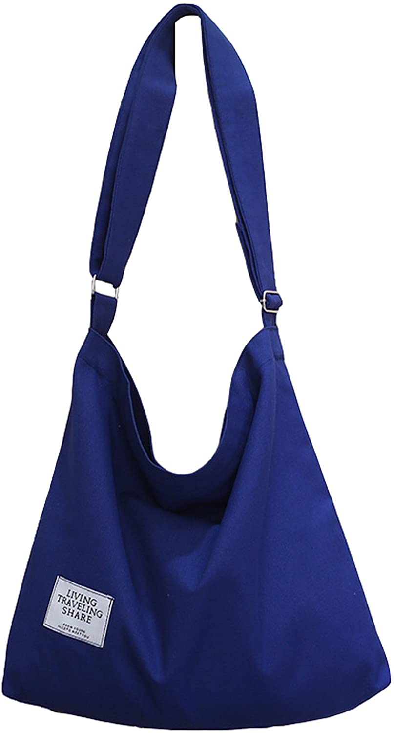 Vintage Large Capacity Hobo Bag, Retro Shoulder Tote Bag, Women's