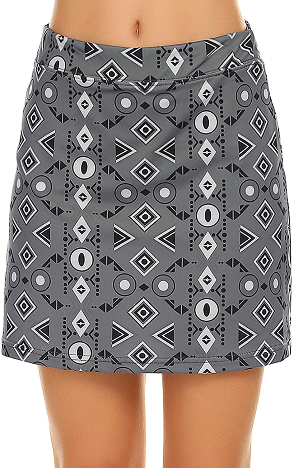 Ekouaer Women's Skorts Pleated Cute Skirts with Pocket Solid Color Sports  Shorts | eBay