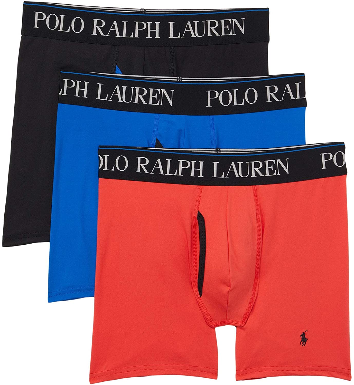 Polo Ralph Lauren 3-Pack 4D-Flex Cool Microfiber Boxer Briefs | eBay