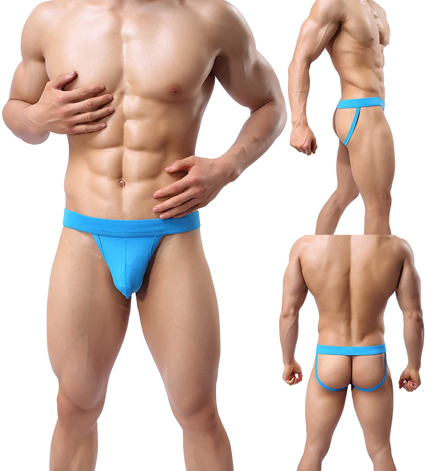Pdbokew Men S Athlelic Supporter Performance Jockstrap Underwear Sports Briefs Ebay