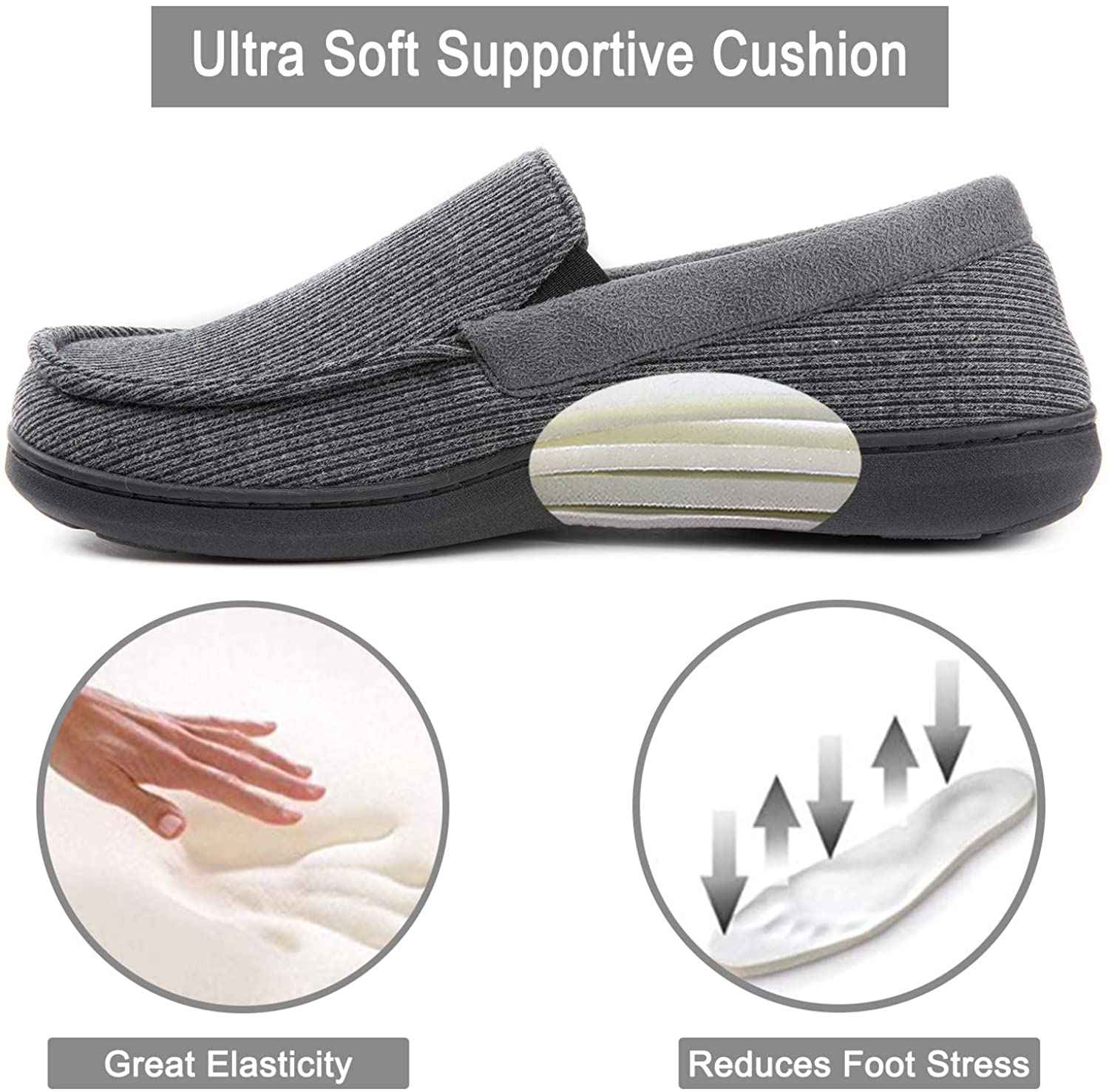 ultraideas men's slippers