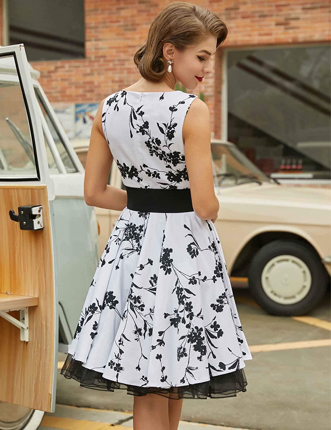 GRACE KARIN 50s Petticoat Skirt Rockabilly Dress Crinoline Underskirts ...