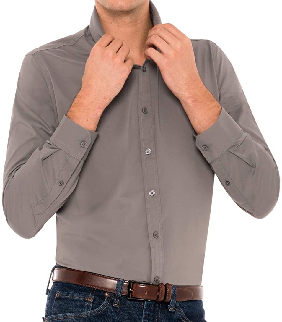 mens dri fit dress shirts