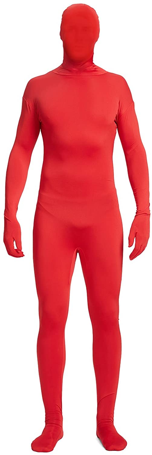 Full Bodysuit Unisex Lycra Spandex Stretch Adult Costume Zentai Disappearing Man Body Suit