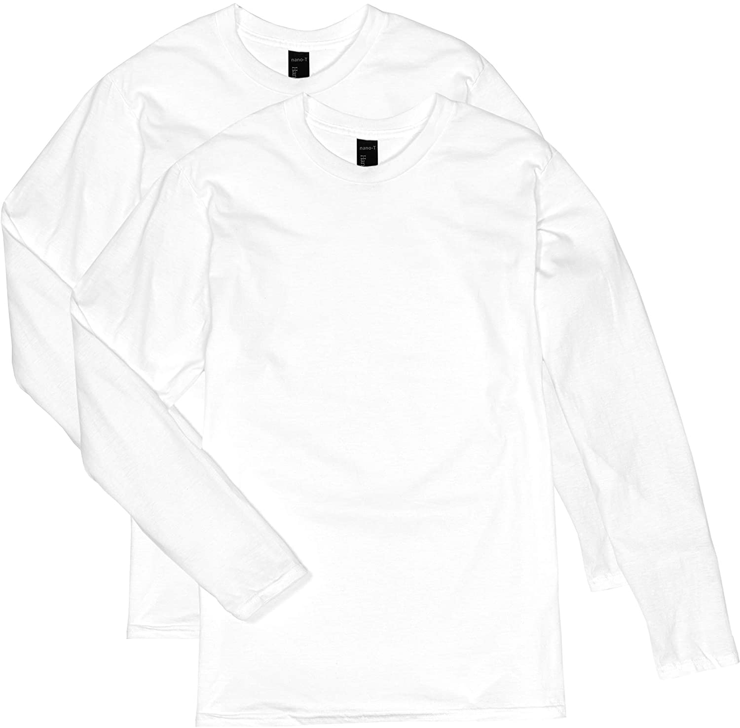 Hanes Men’s Perfect-T Long Sleeve T-shirt (2-pack) 