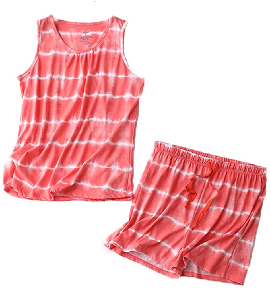 PNAEONG Women Cotton Sleepwear Short Sets Tank&Short Pajamas Sets | eBay
