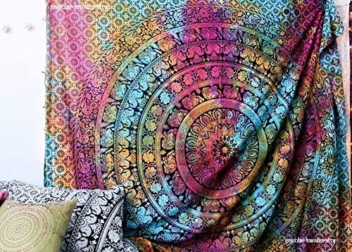Popular Handicrafts Tarot Tapestry Wall Tapestry Hippie Cotton Printed Handmade 