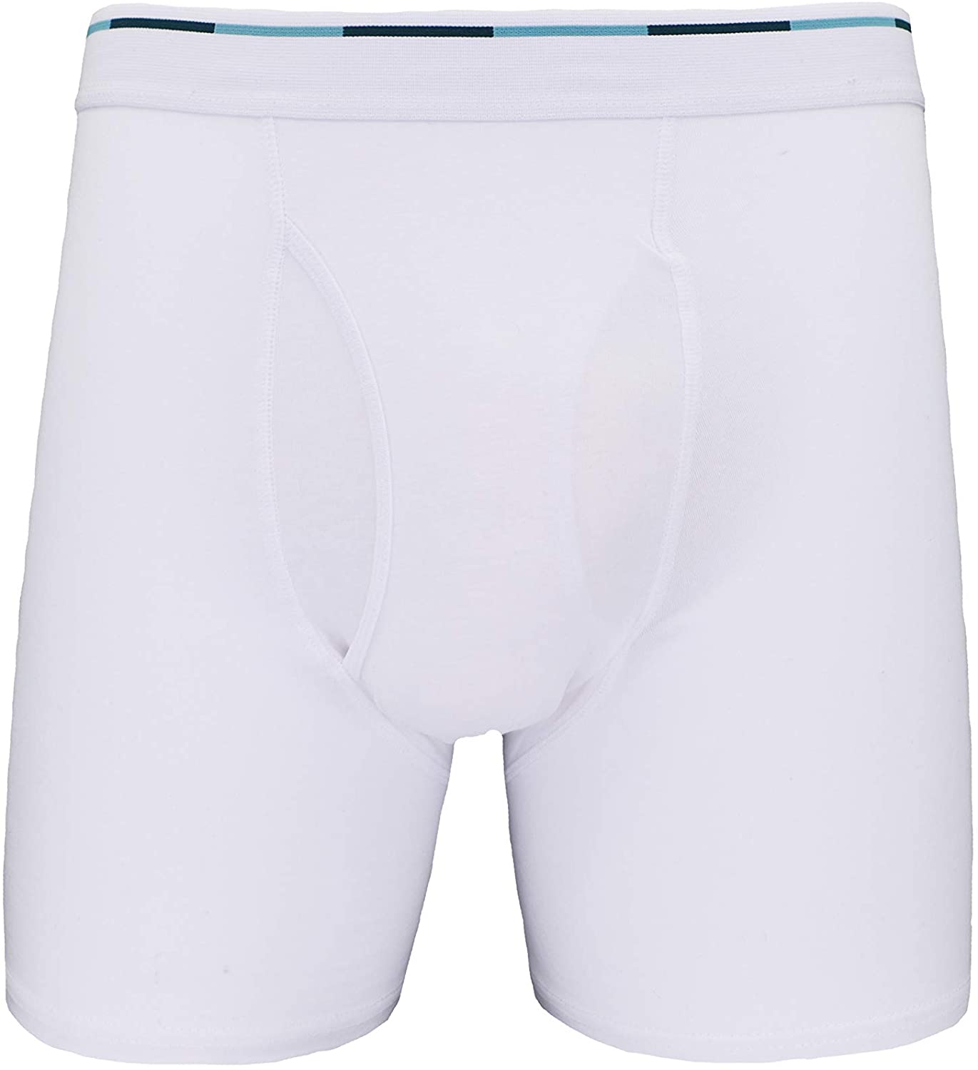 Comfneat Mens Boxer Briefs 6-Pack S-XXL Tagless Underwear Soft Cotton Spandex