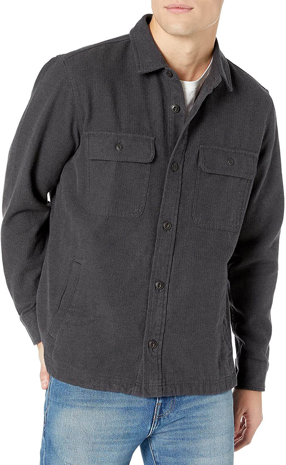 Goodthreads Men's Heavyweight Flannel Shirt Jacket | eBay