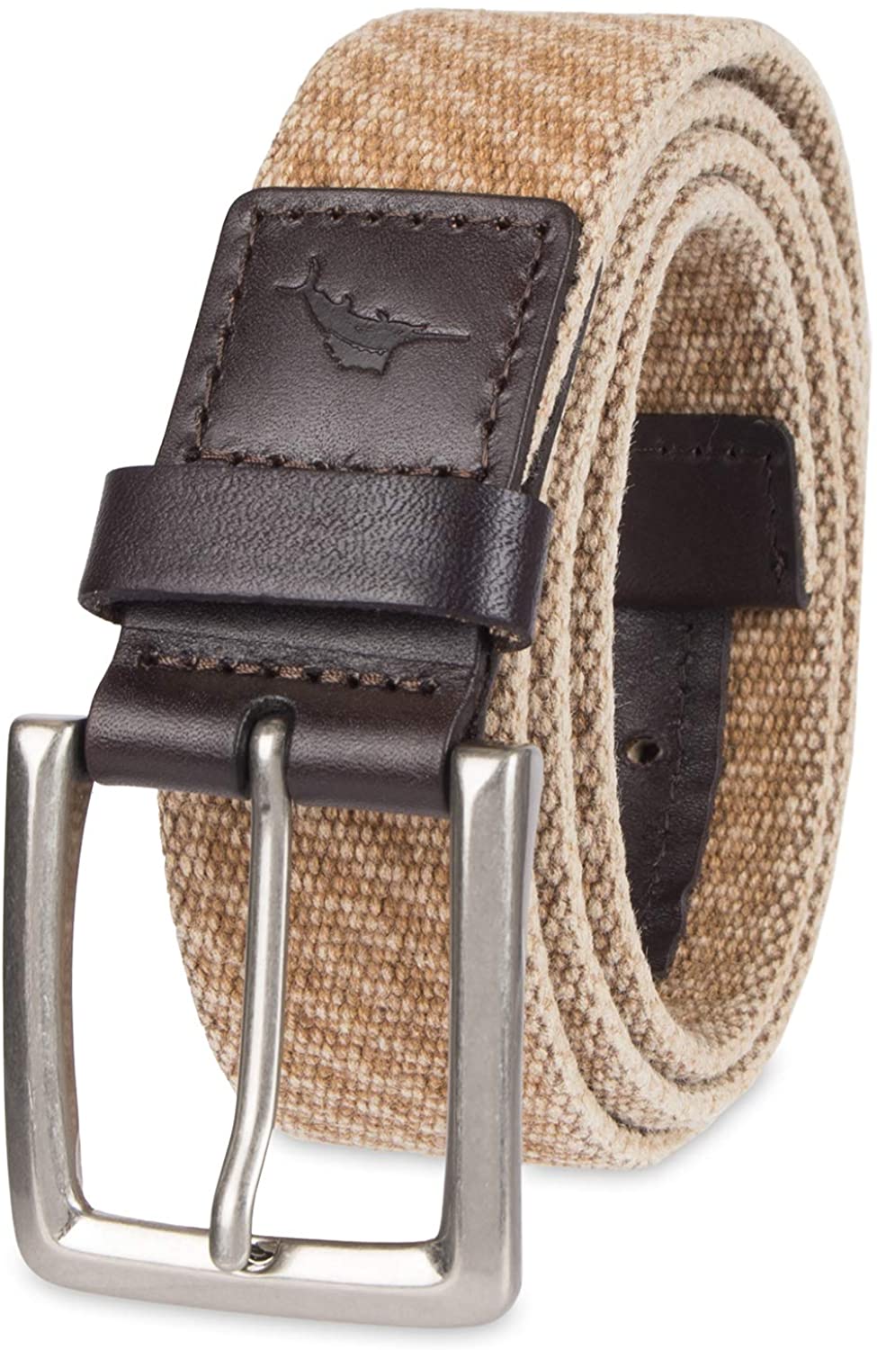 Tommy Bahama Men's Casual Canvas Web Belt at  Men's Clothing store