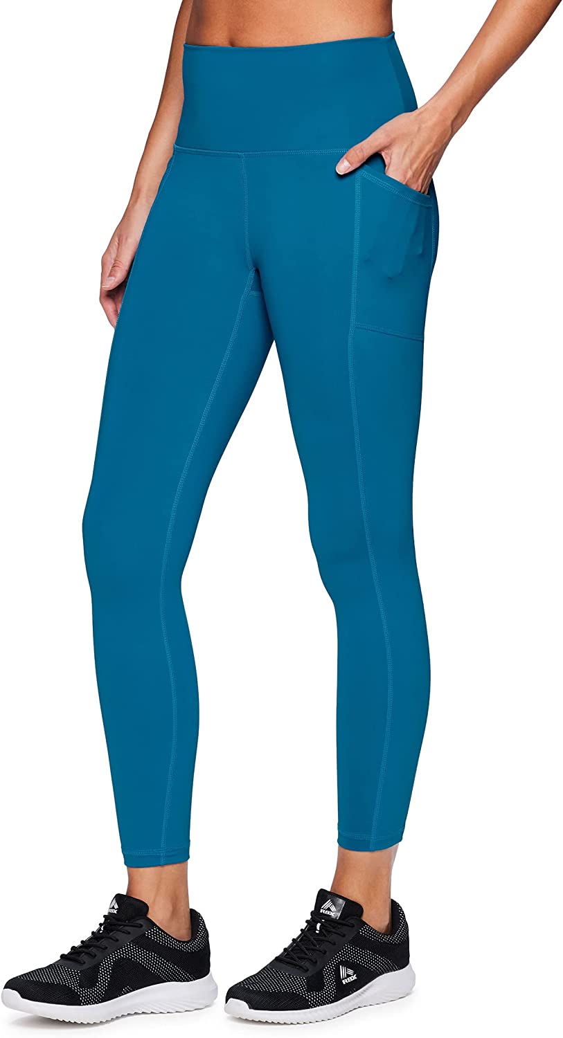 RBX Active High Waisted Squat Proof Workout Yoga Leggings with Pockets for  Women