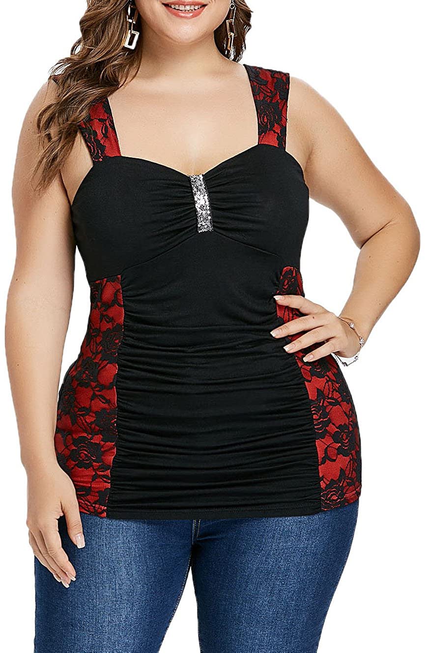 forfølgelse budget Whirlpool Nihsatin Women&#039;s Plus Size Lace up Ribbed Tops Casual T-Shirts Gothic  Corset Top | eBay