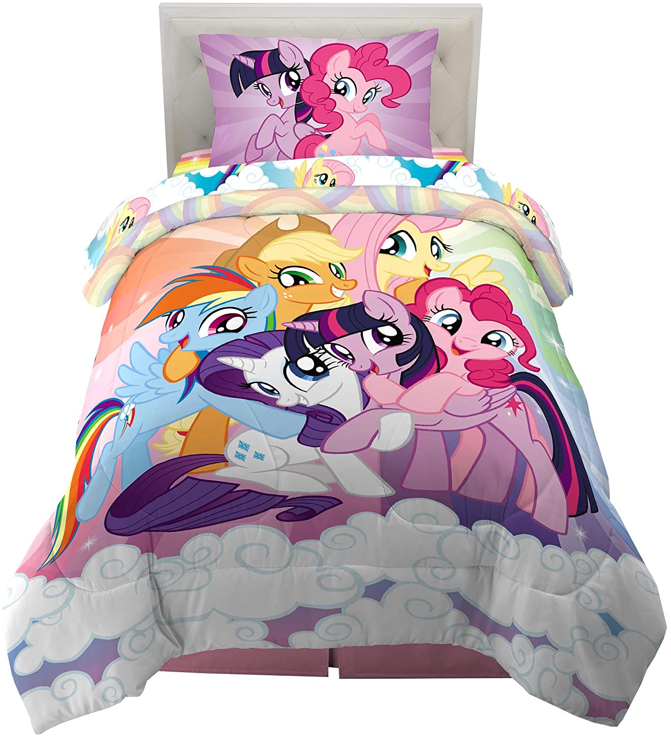 Franco Kids Bedding Super Soft Comforter and Sheet Set Sonic 5 Piece Full Size 