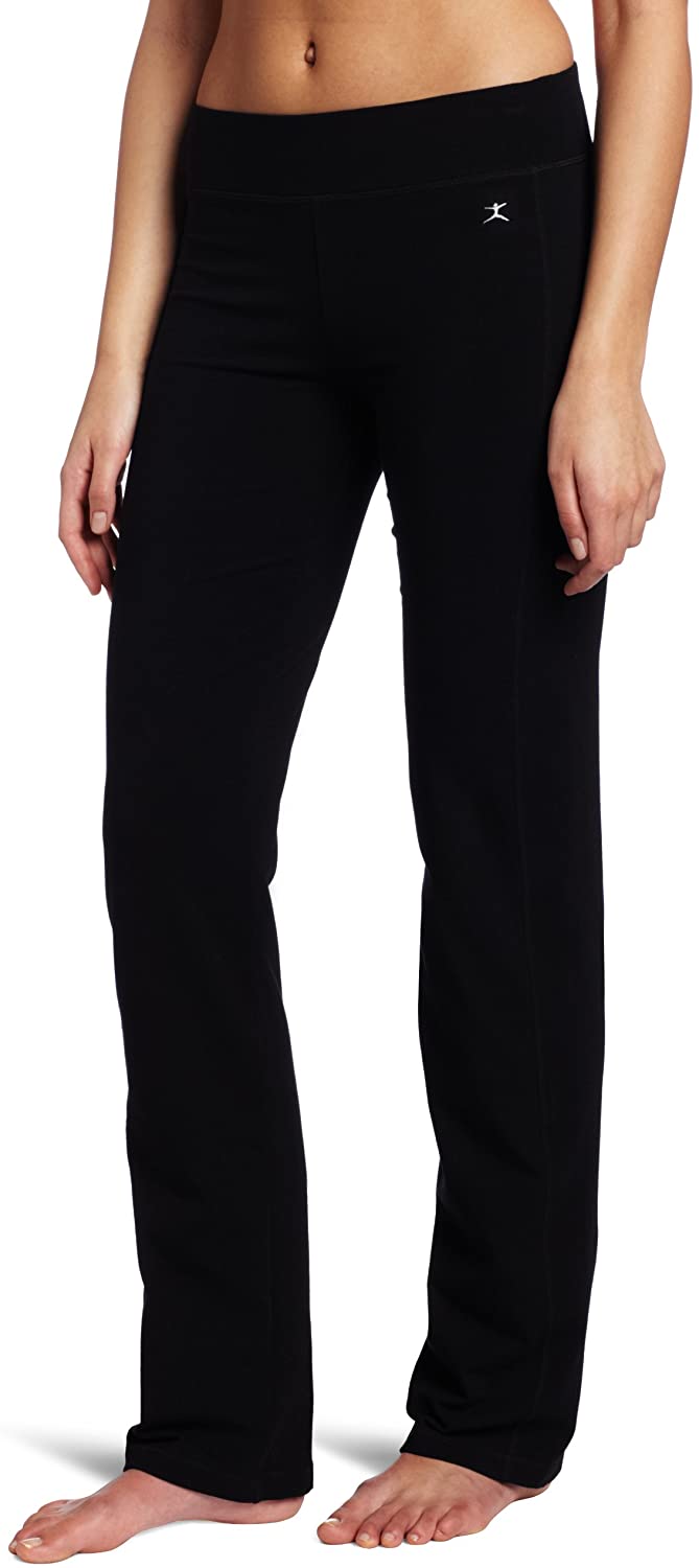 Danskin Women's Sleek Fit Yoga Pant, Black, X-Small : : Clothing,  Shoes & Accessories