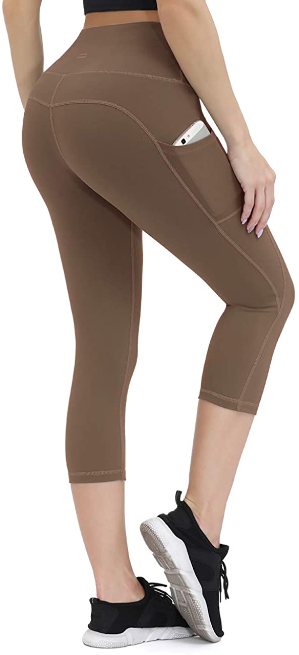 ALONG FIT Yoga Pants for Women Leggings with Side Pockets Yoga Tights Tummy  Control : : Clothing, Shoes & Accessories