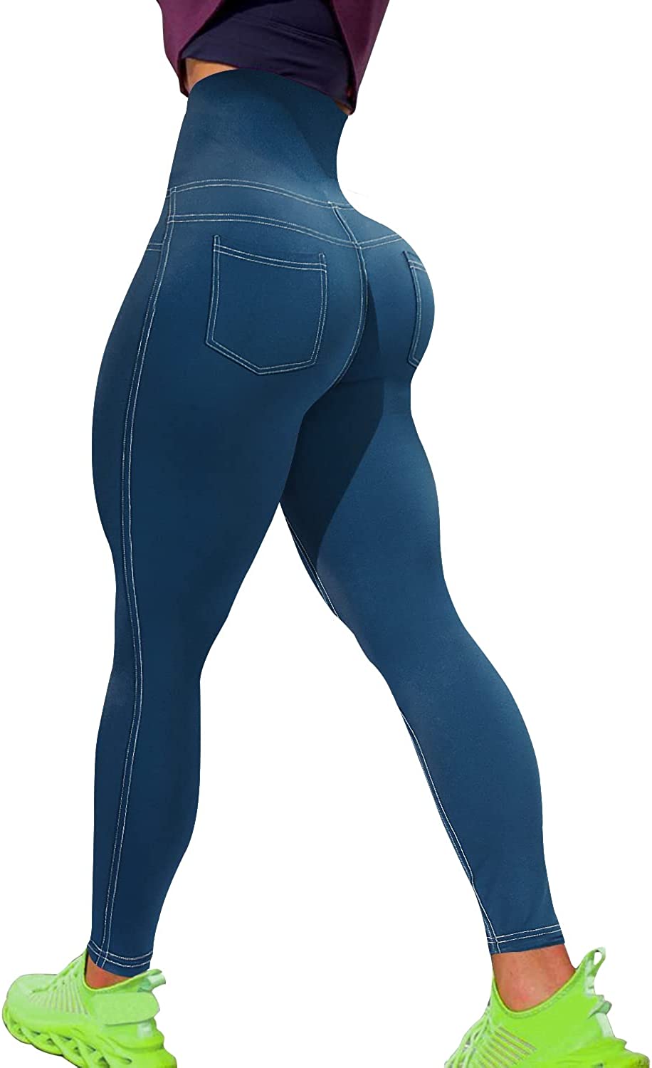 STARBILD Scrunch Butt Leggings for Women High Waist Workout Butt