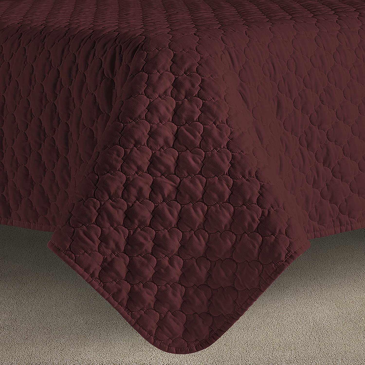 Details about   Comfy Bedding 3-Piece Bedspread Coverlet Set Oversized And Prewashed Lantern Oge 