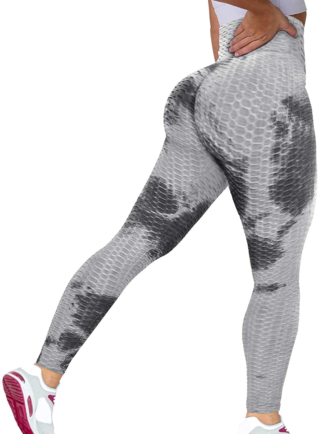 Murandick Booty Butt Lifting Leggings for Women Scrunch High Waist Textured  Yoga Workout Pants : : Clothing, Shoes & Accessories