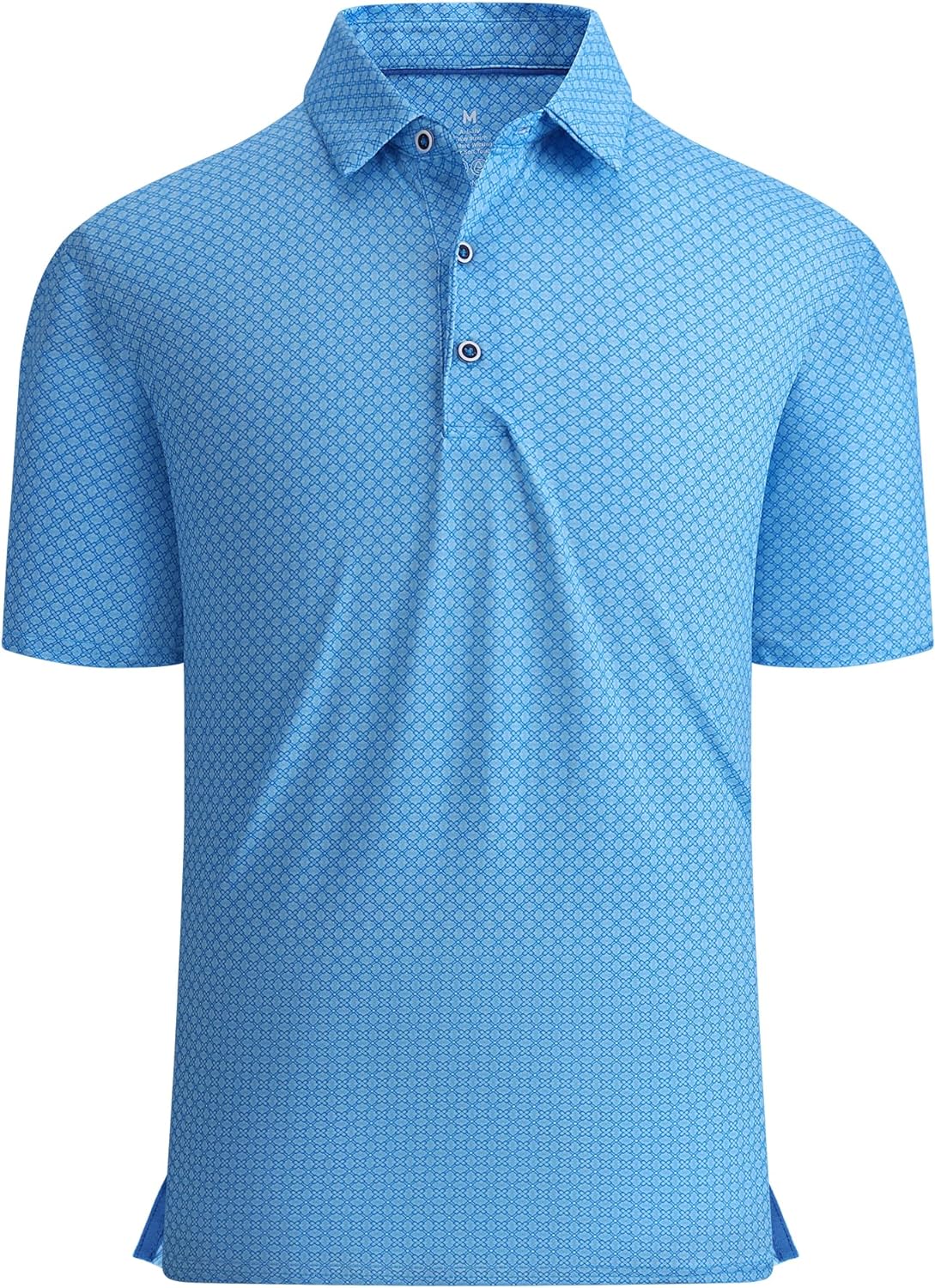 Alex Vando Mens Golf Shirt Moisture Wicking Quick-Dry Print Performance ...