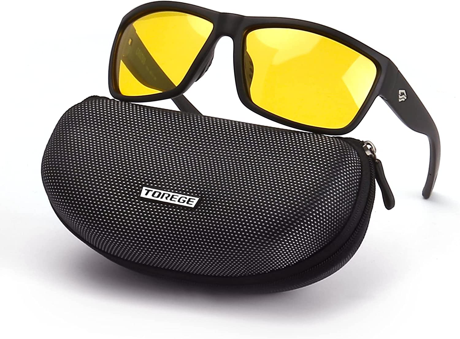 TOREGE Polarized Sports Sunglasses for Men and Women Cycling Running Golf  Fishin