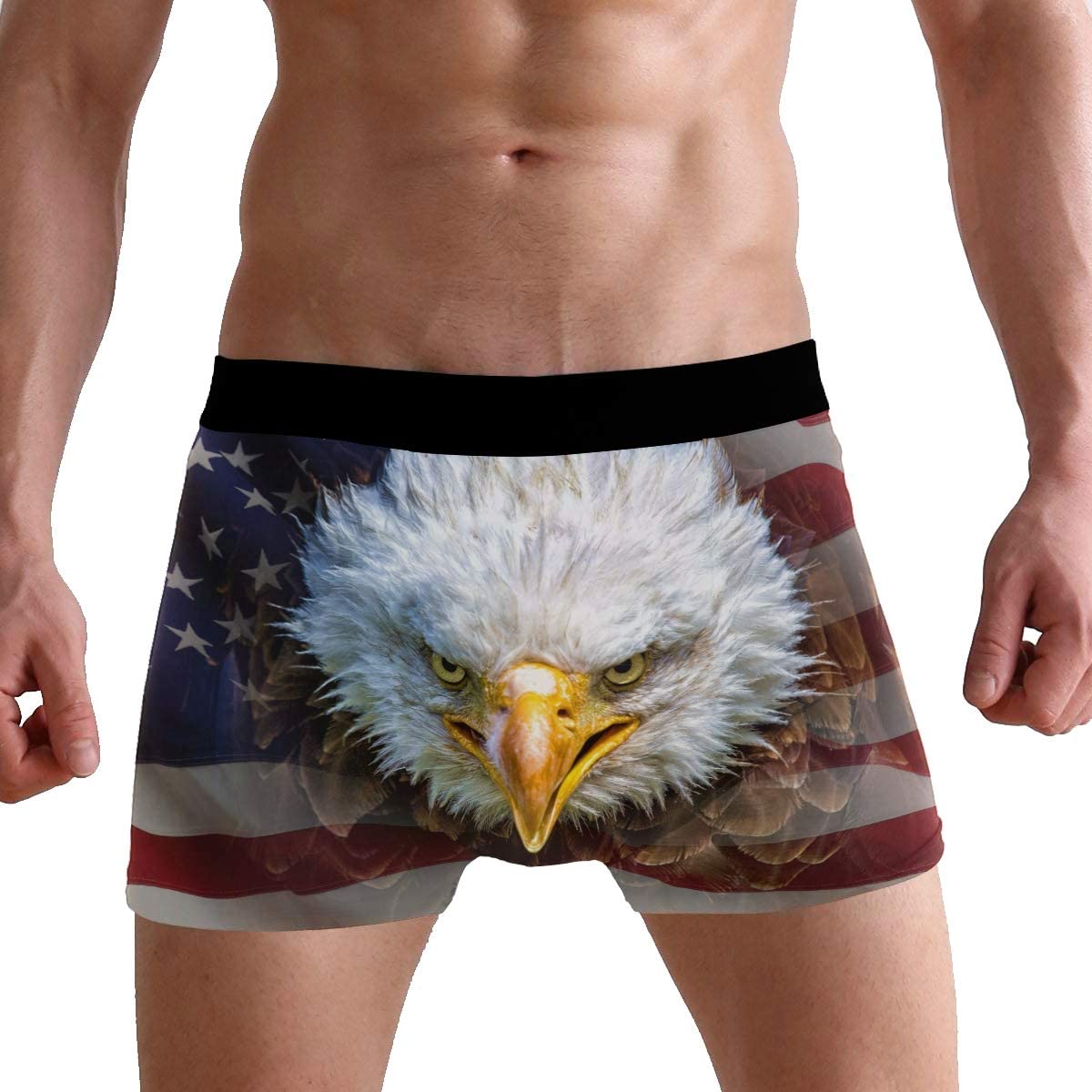ZZKKO Otter Mens Boxer Briefs Underwear Breathable Stretch Boxer Trunk With  Pouch S White at  Men's Clothing store