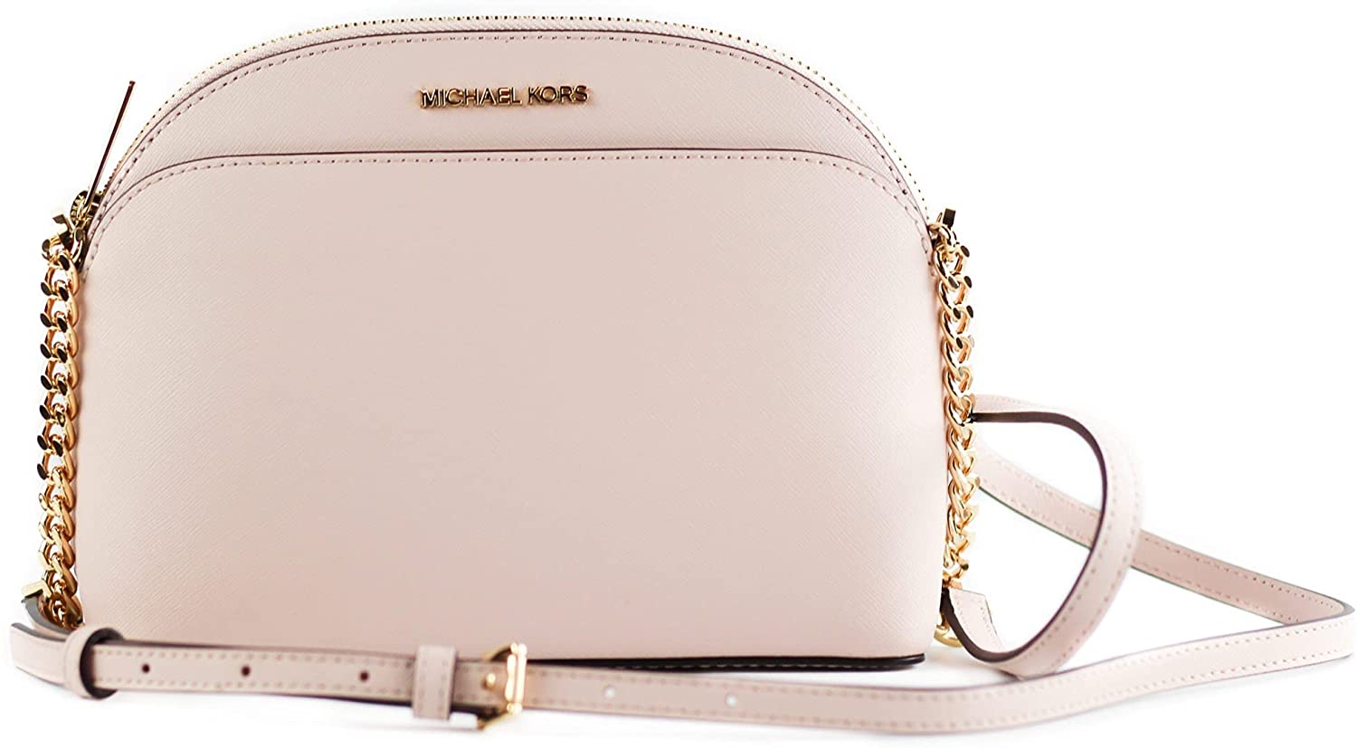 Michael Kors Emmy Saffiano Leather Medium Crossbody Bag, 2022 Silver  Holiday, One Size : Buy Online at Best Price in KSA - Souq is now  : Fashion