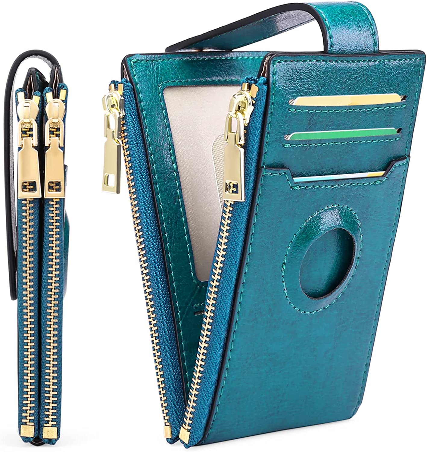 FALAN MULE Women's Wallet Genuine Leather RFID Blocking Large