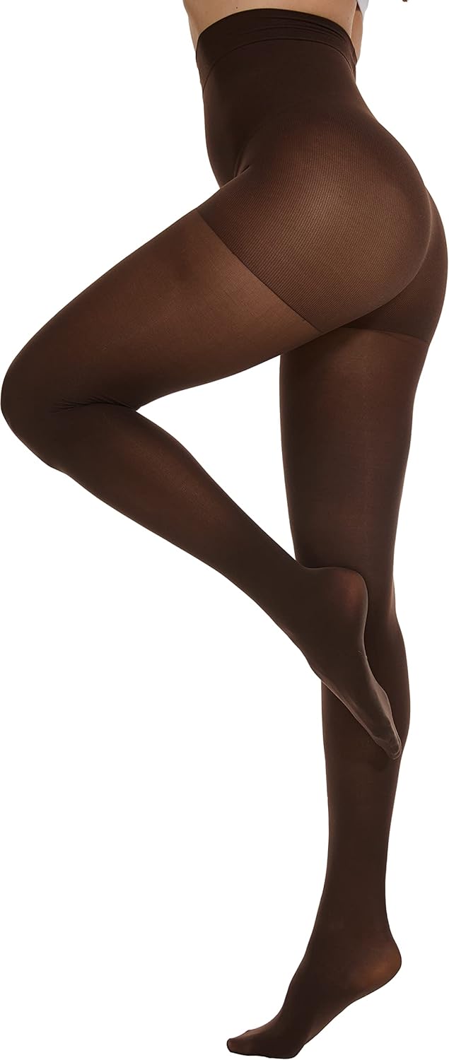 CozyWow Women's Opaque Full Footed Pantyhose Leggings Tights