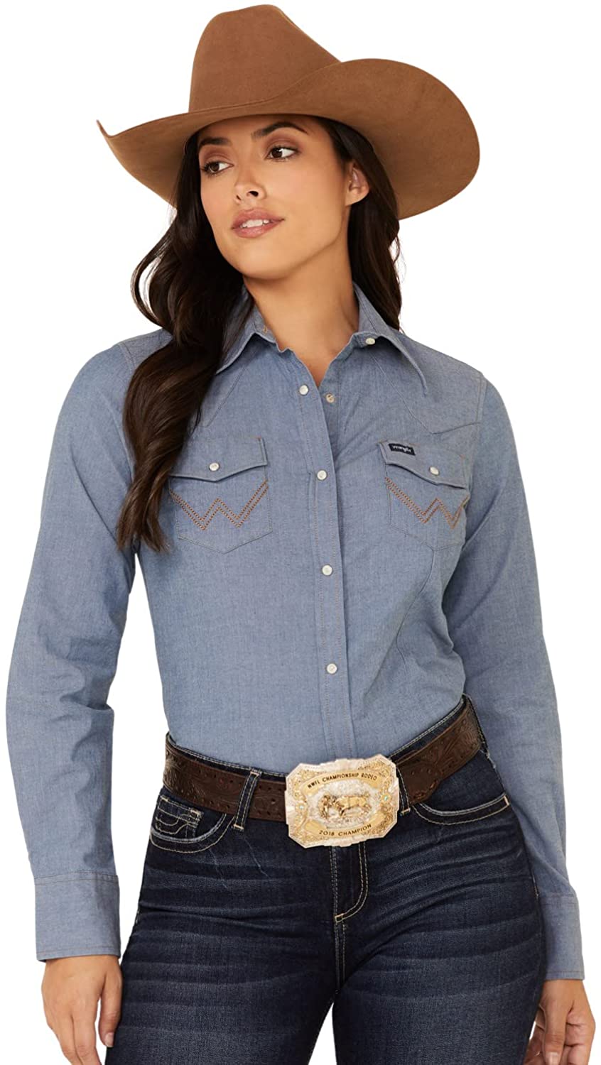 WRANGLER® - WRANGLER WOMEN - WESTERN WORK SHIRT