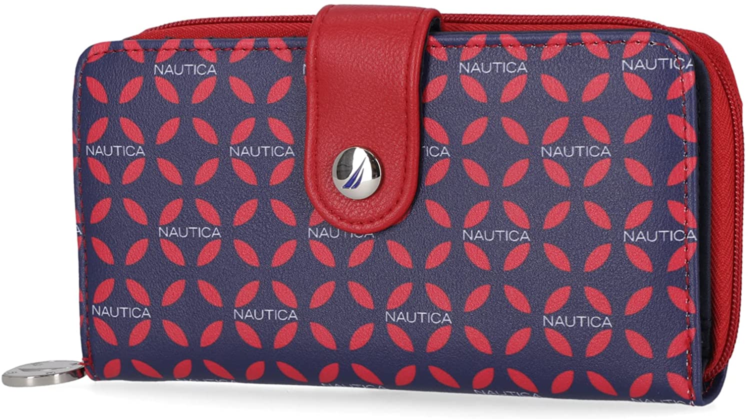  Nautica Be Shore Womens Wallet RFID Blocking Zip