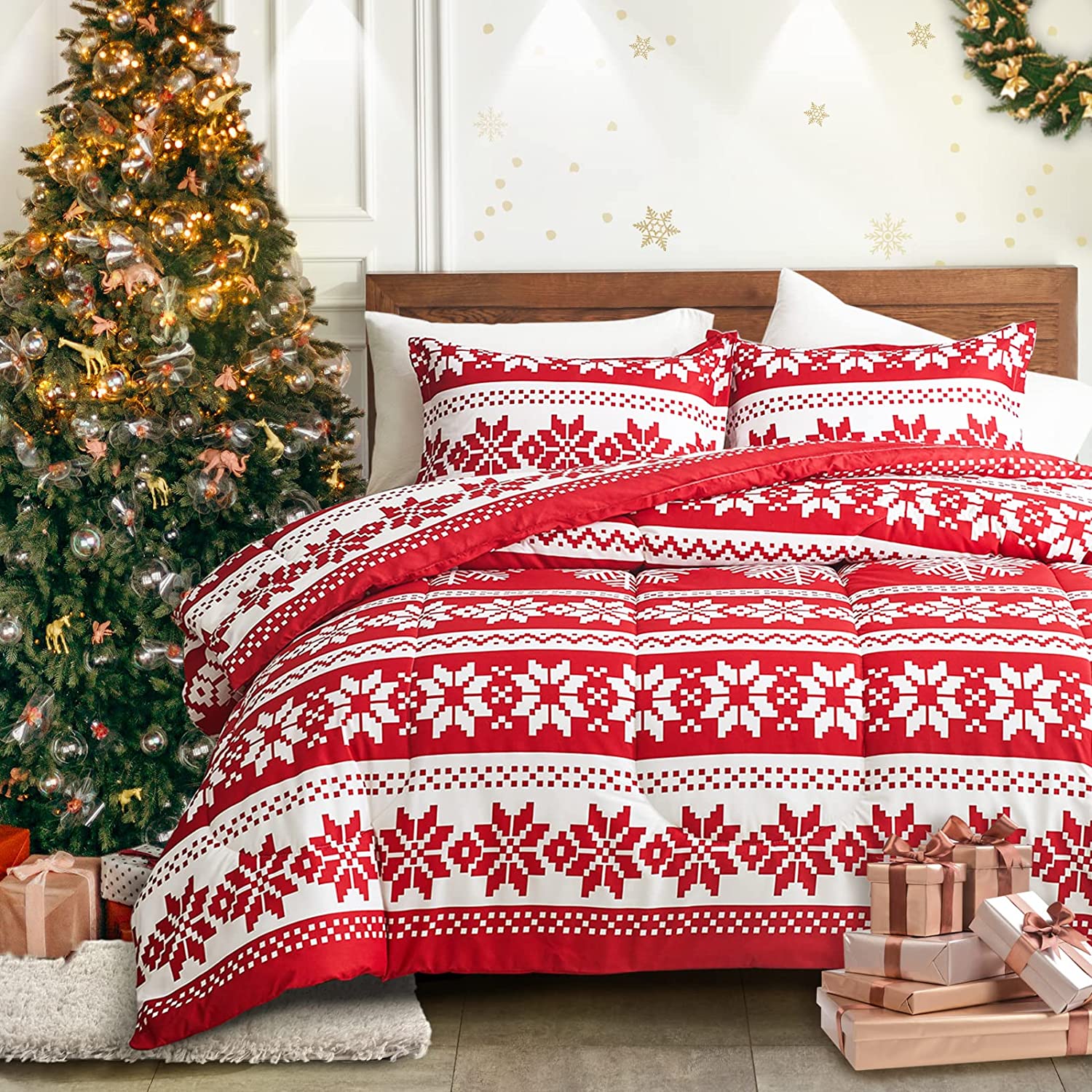 christmas comforters on sale