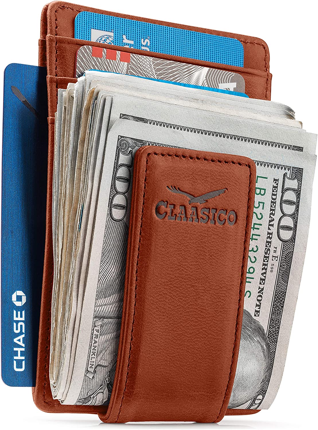 Men's Columbia RFID-Blocking Magnetic Front-Pocket Wallet - Brown