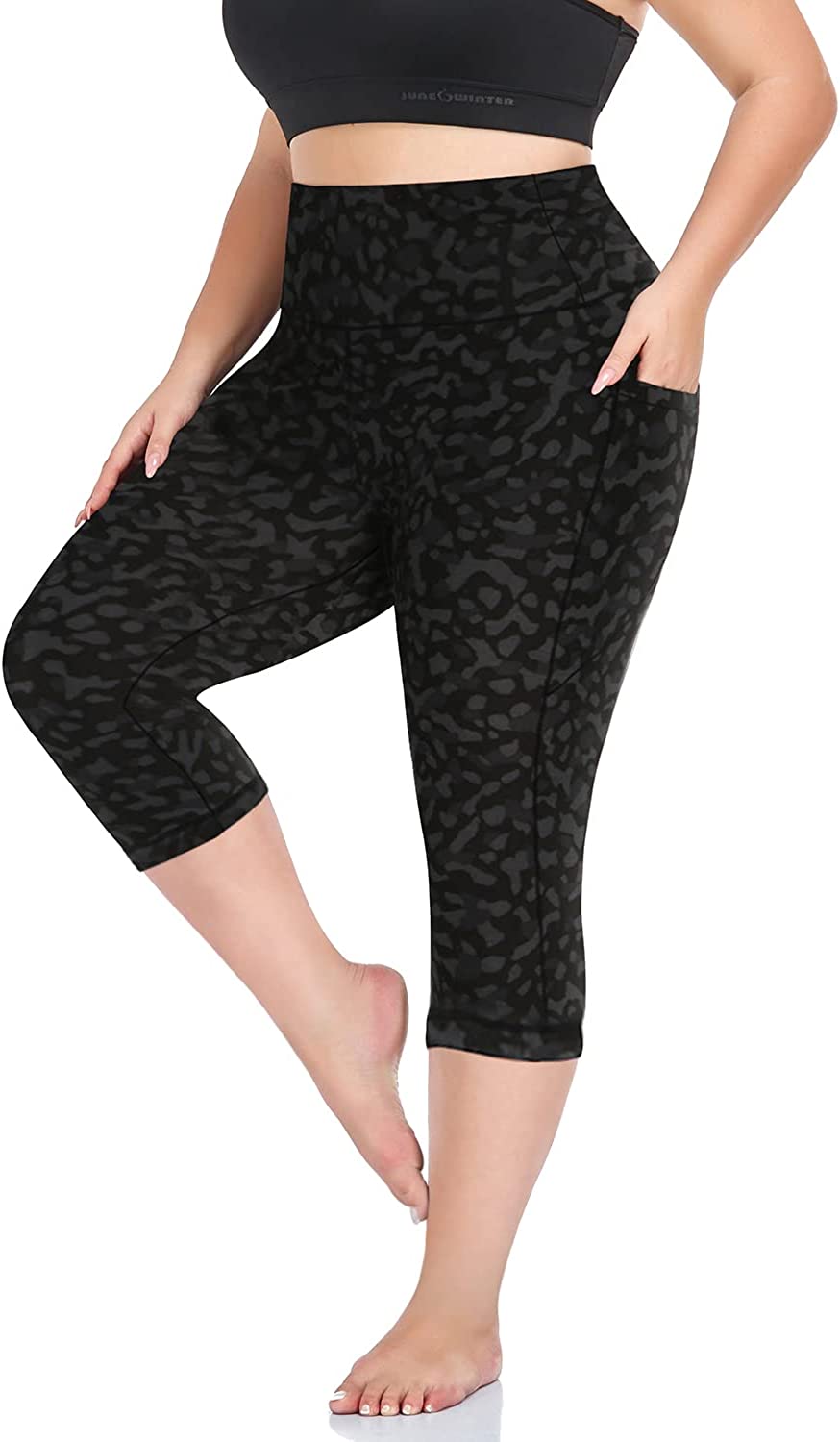  MOREFEEL Plus Size Leggings for Women with Pockets
