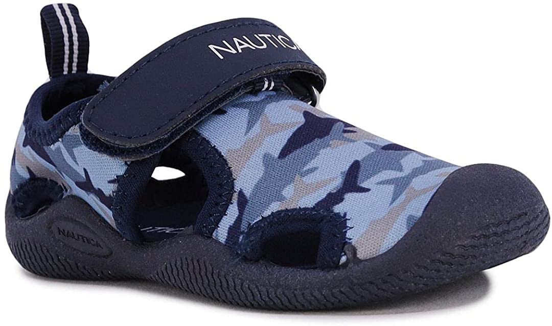 Nautica Kids Kettle Gulf Protective Water Shoe,Closed-Toe Sport Sandal-Pink/LT Pink-10 