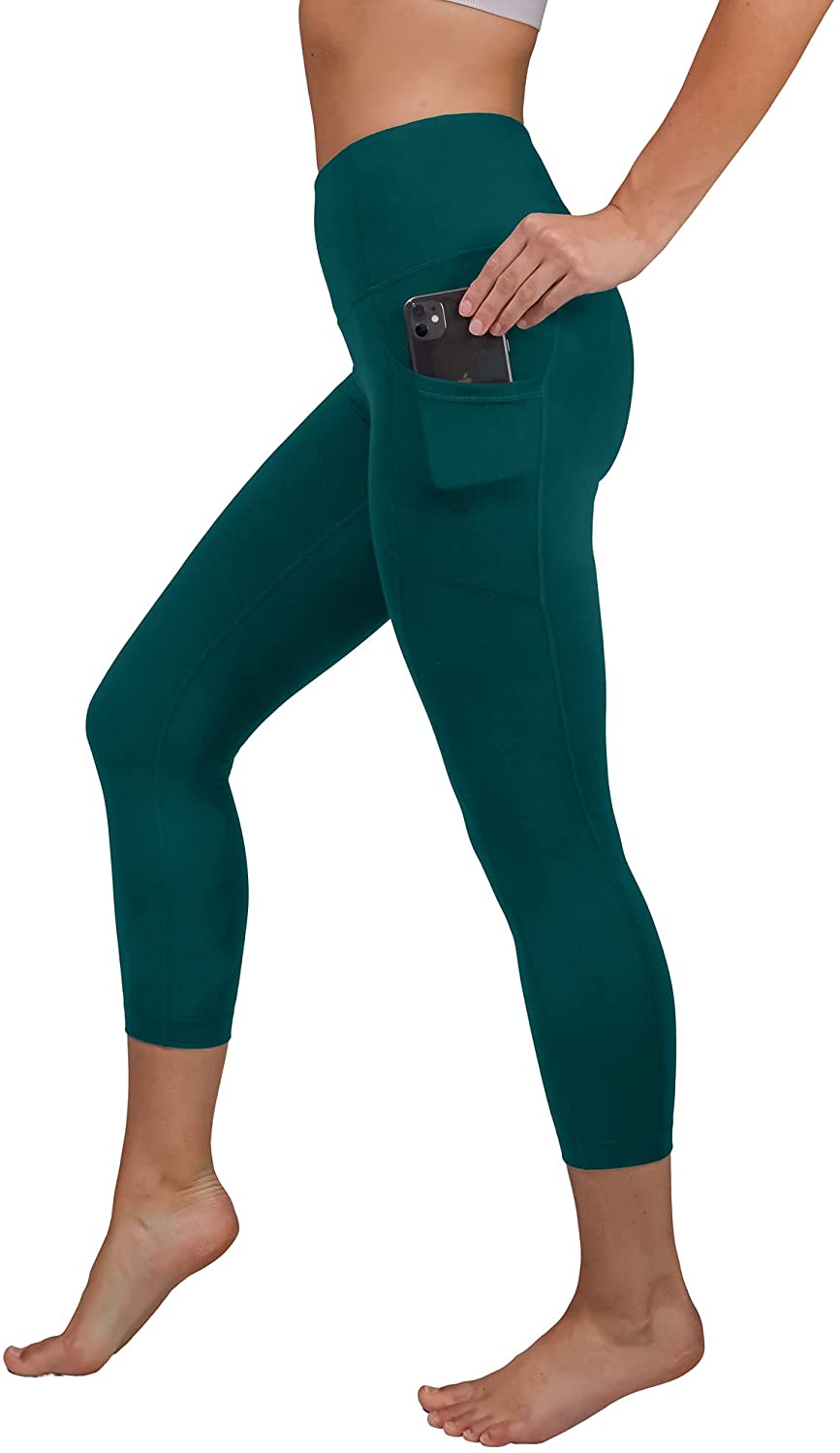 Comprar Yogalicious High Waist Squat Proof Yoga Capri Leggings with Side  Pockets for Women en USA desde Costa Rica