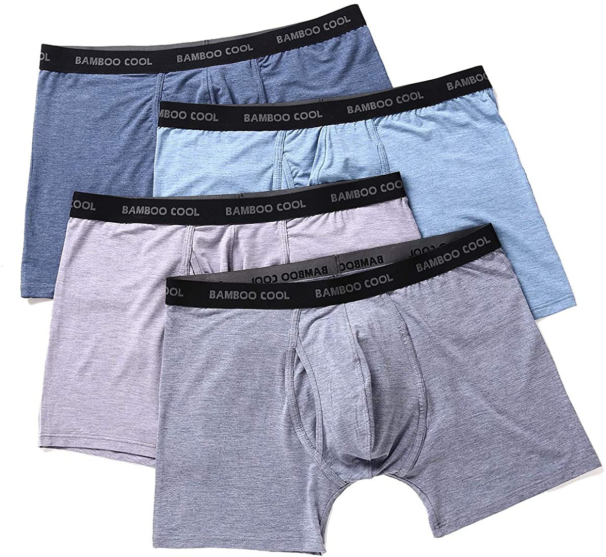 Bamboo Cool Mens Underwear Boxer Briefs Soft Comfortable Bamboo