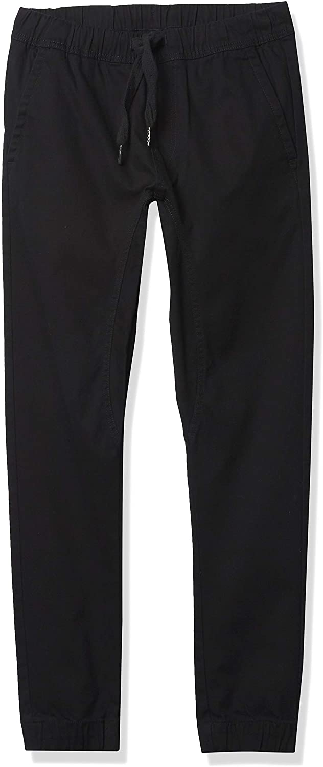 WT02 Men Twill Jogger Pants, Black-A, Medium - Yahoo Shopping